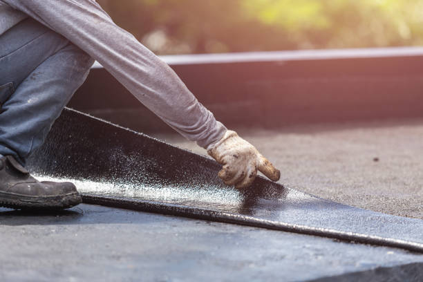 Professional Waterproofing technician working in Kansas, KS